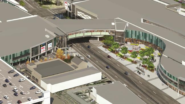 An artist's impression of the Narellan Town Centre