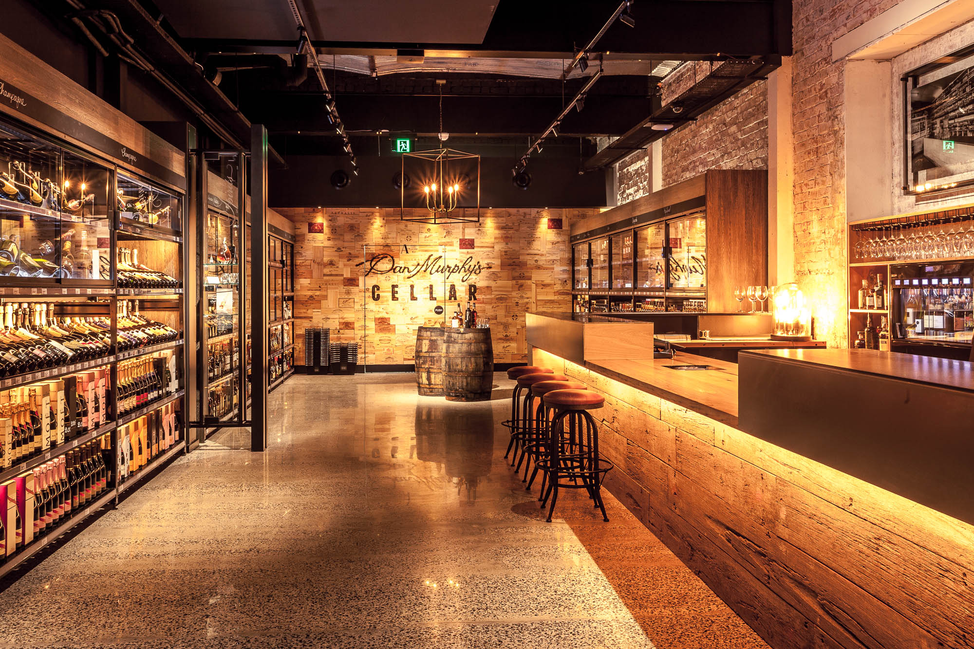 Dan Murphy's Cellar - Image by Atomic Blender