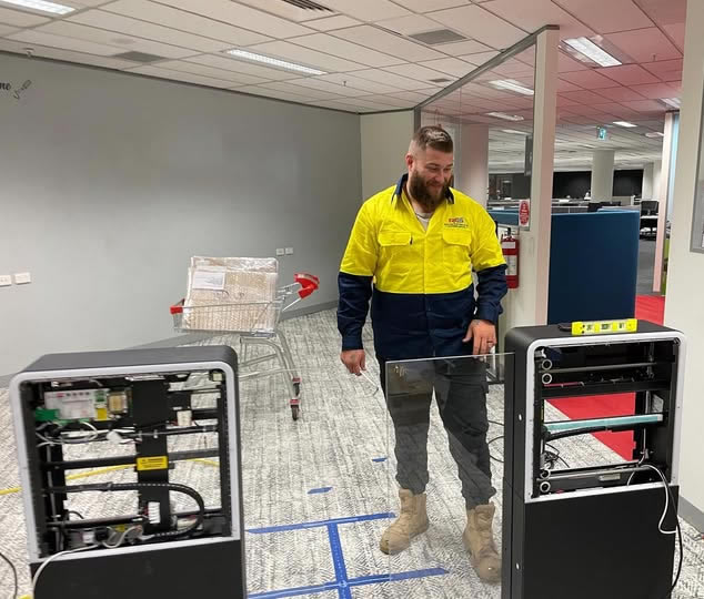 Sigma gates at Coles HQ